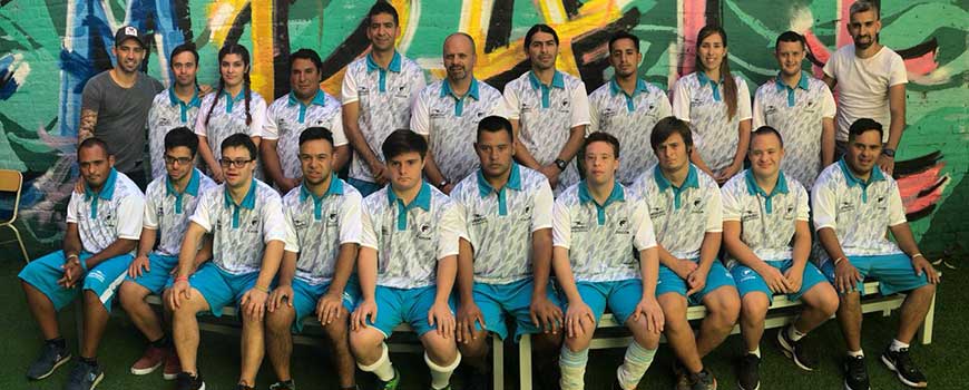 Los futbolistas con discapacidad intelectual de la Argentina